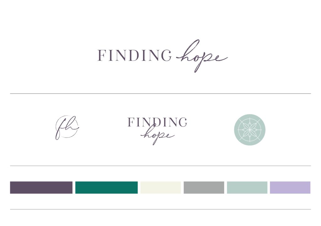 Finding Hope Logo and colors