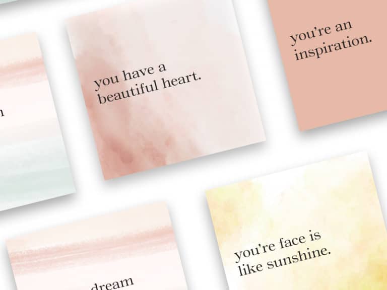 Compliment Cards are a good way to create beautiful designs for your business.