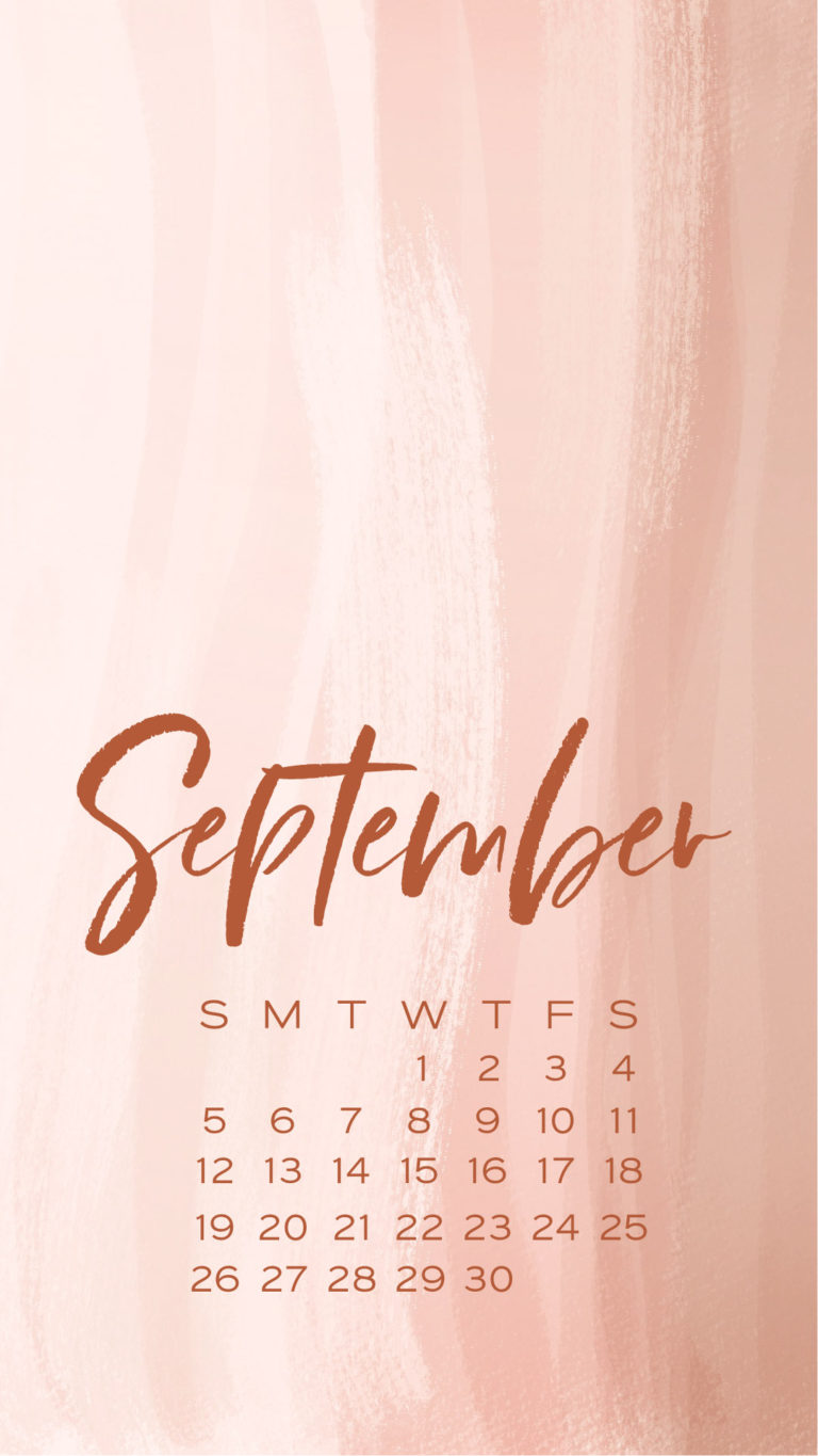 September 2021 Calendar Phone