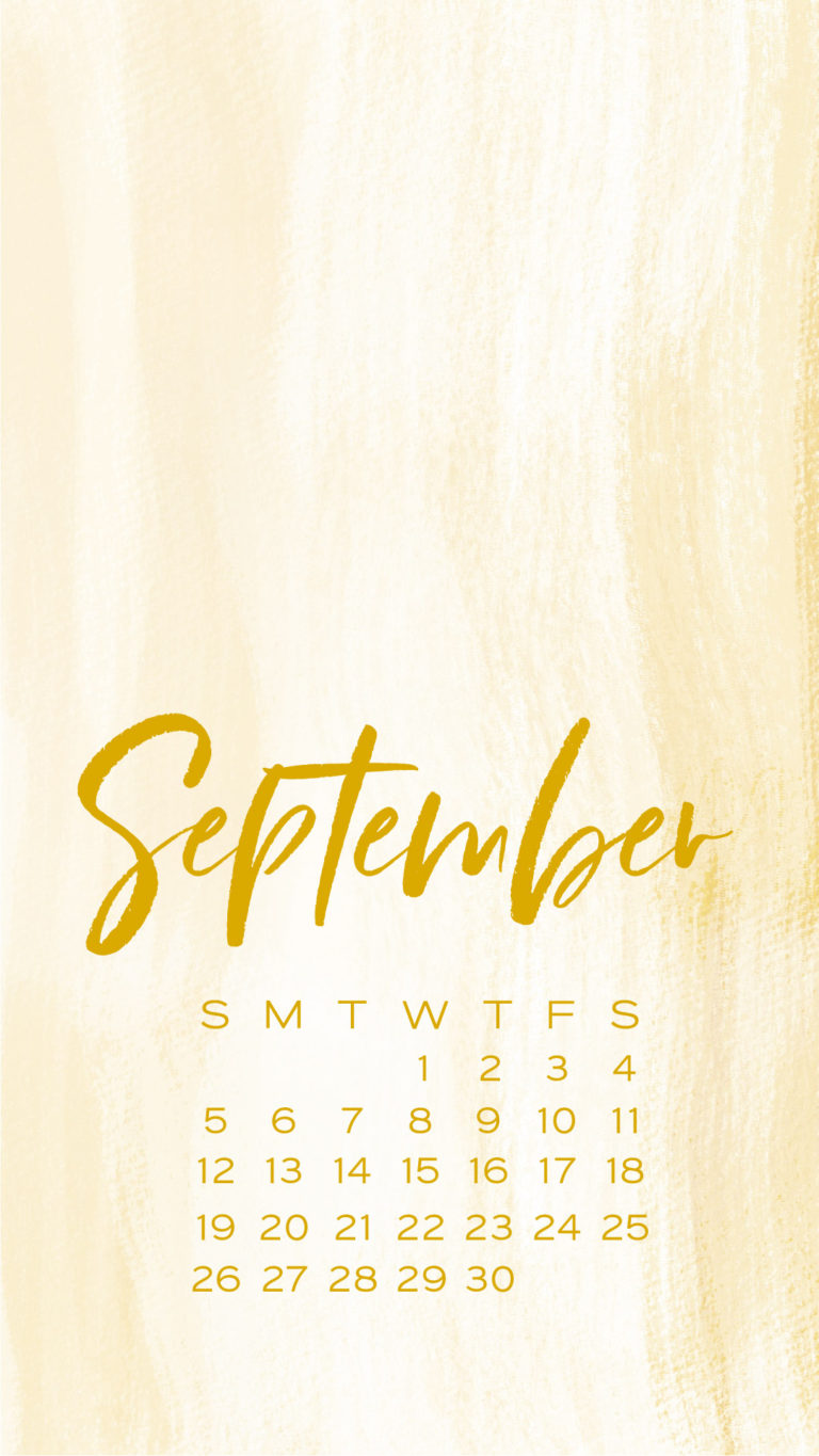 September 2021 Phone Wallpaper