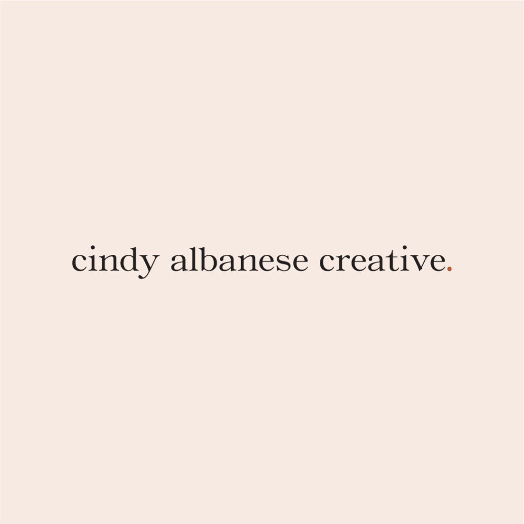 Cindy Albanese Creative Secondary Logo