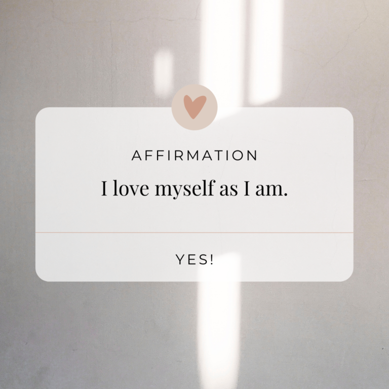 Affirmation Post Template Canva
