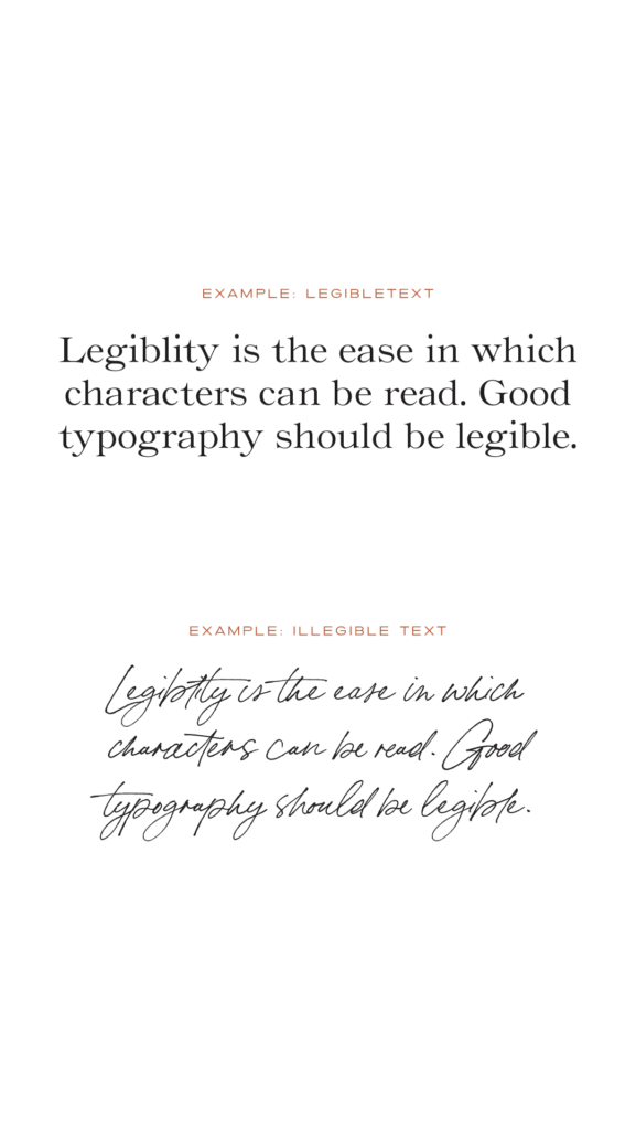 Font Legibility