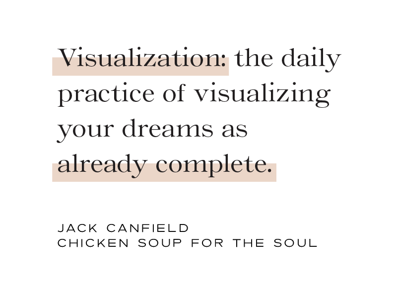 Visualization quote by Jack Canfield