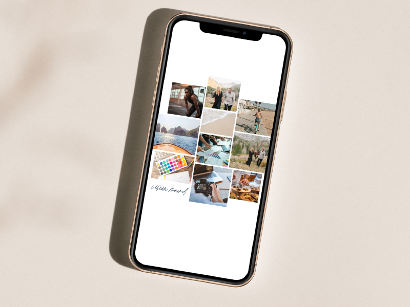 Vision Board Template Instagram Stories