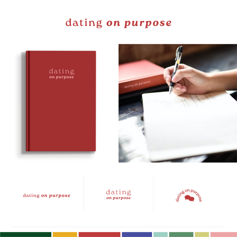 Dating on Purpose Branding Design Work
