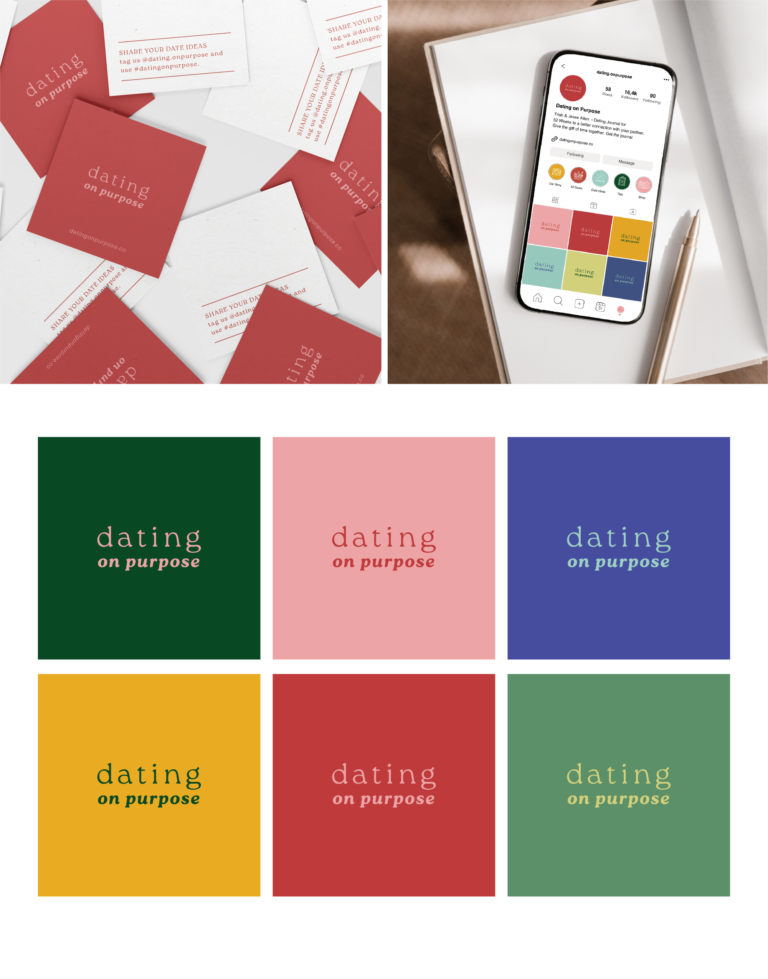 Dating on Purpose Branding Design