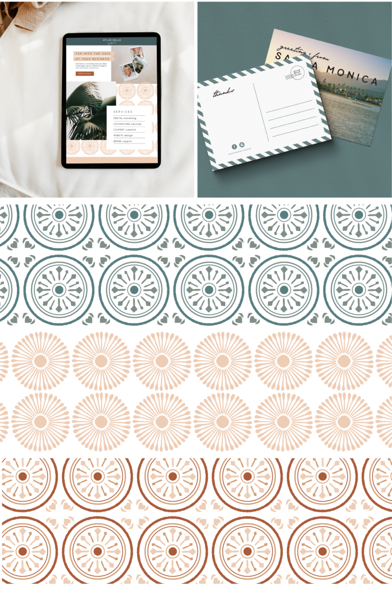 Atlas Belle Creative Branding patterns