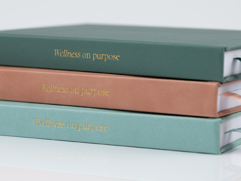 Wellness on Purpose Journal Design Trish Allen