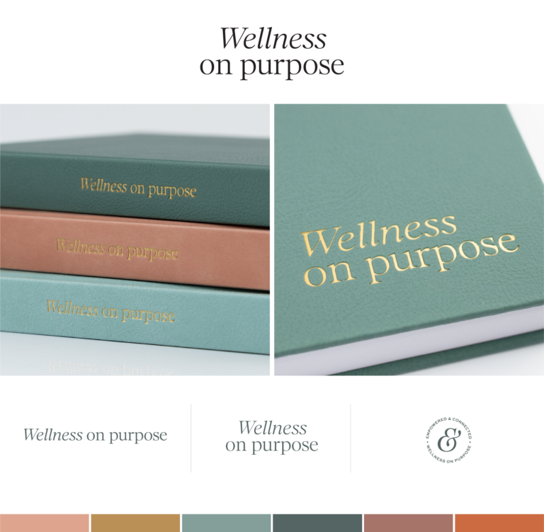 Wellness on Purpose Journal Design Trish Allen Coaching