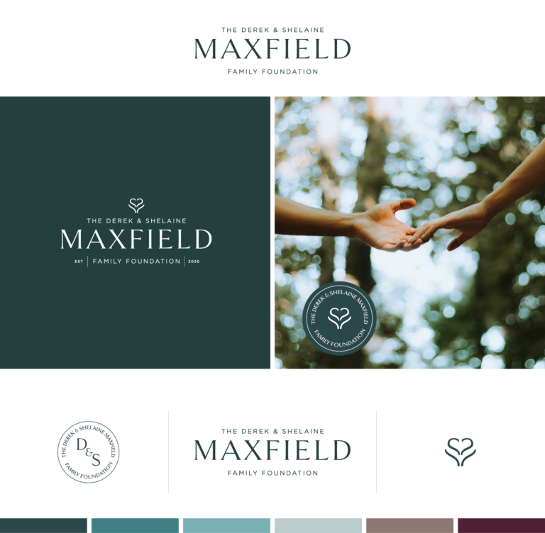 The Derek & Shelaine Maxfield Family Foundation Logos