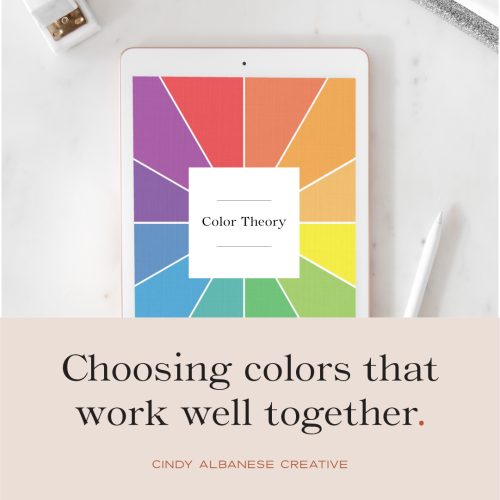 Color Theory choosing colors that work well together