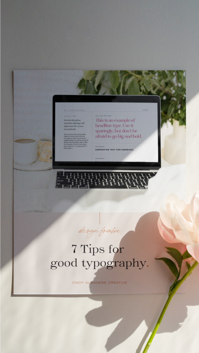 Typography Tips Guide