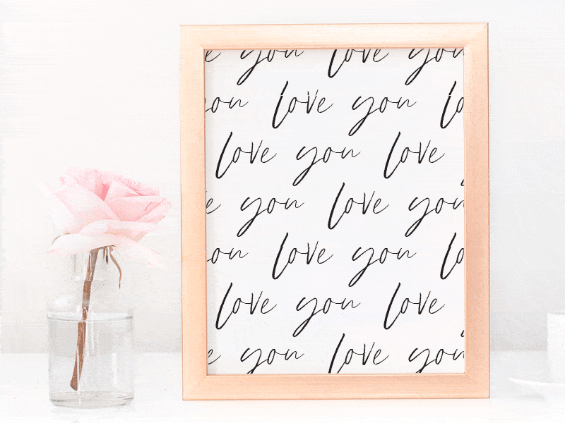 Love Prints designed by Cindy Albanese.