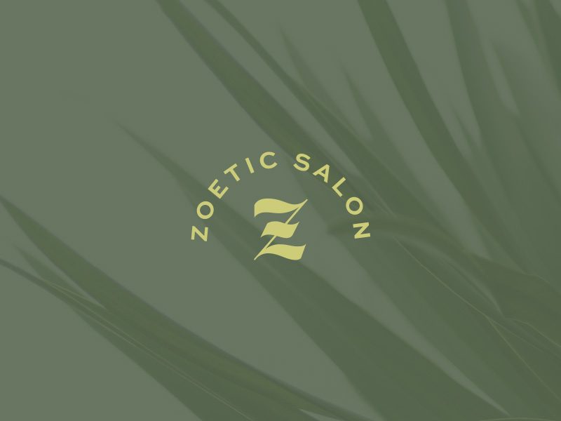 Zoetic Salon Logo Design